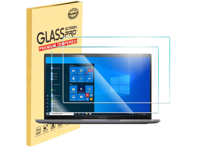 (2-Pack) 15.6' Laptop Screen Protector Tempered Glass for 15.6 HP/Dell/ASUS/Sony/Samsung/Lenovo/Acer/MSI/LG and All Other Brands 15.6' 16:9 Laptop,...