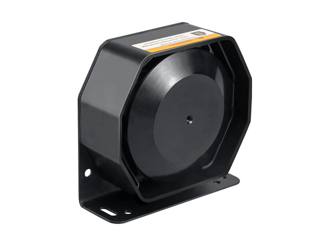 200W Compact High-Performance PA Siren Horn Speaker [Ultra Slim] [8 Ohms] [125-135 dB] [IP66 Waterproof] [Capable with Any 100-200 Watt Siren] for...
