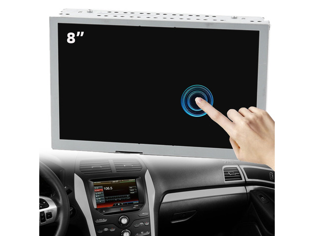 8' Sync 2 Touch Screen LCD Display Compatible with 2011-2015 Ford F150 F250 F350 Explorer Edge Replaces# DC3T-18B955-FA LQ080Y5DZ03, Navigation...