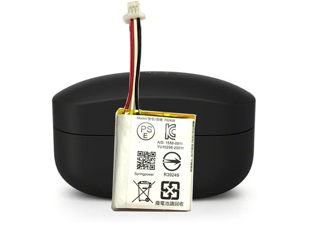 702428 Battery,Compatible with Sony Battery for WF-1000XM4 Charging Case P/N: LP702428 3.85v 520mAh