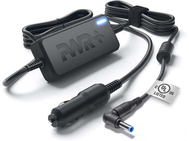CAR Charger 90W 65W 45W for HP-Envy-Pavilion Touchsmart-Sleekbook 15 17 M6 M7 Series; Hp Spectre X360, Pro G2; Pavilion EliteBook DC Auto Adapter...