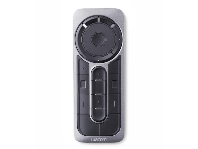ExpressKey Remote for Cintiq & Intuos Pro 17 customizable buttons designed for efficiency when creating on displays that don't come with shortcut...