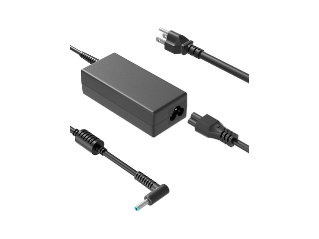 45W Laptop Charger Compatible with HP Stream, Elitebook, ProBook, Notebook 14 15 240 245 Chromebook 11 14 Pavilion x360 11 13 14 15 Power Adapter...