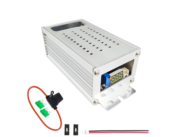 48v to 12v Converter Golf cart Step Down Converter 11-70V Input to 3.3V-24V Output 28A 336W Step Down Converter Adjustable dc with Fuse-70V 48V 36V...
