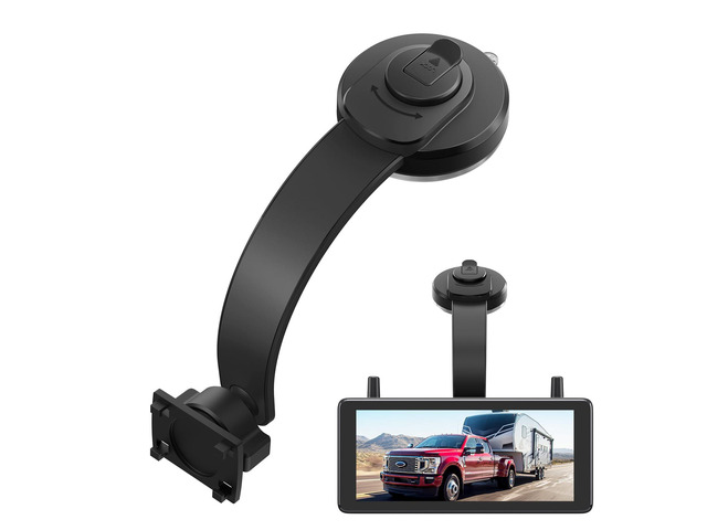 AUTOVOX Bendable Suction Cup Mount for Backup Camera, Flexible View Anywhere, 360° Flexible Adjust Monitor,Strong Hold,1 Min Easy Install-Fits...