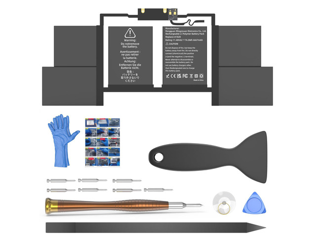 A1707 Battery Replacement, A1820 Battery for MacBook Pro 15 inch 2016 2017 Touch Bar Version Model EMC 3162 3072 Identifier MacBookPro13,3 &...