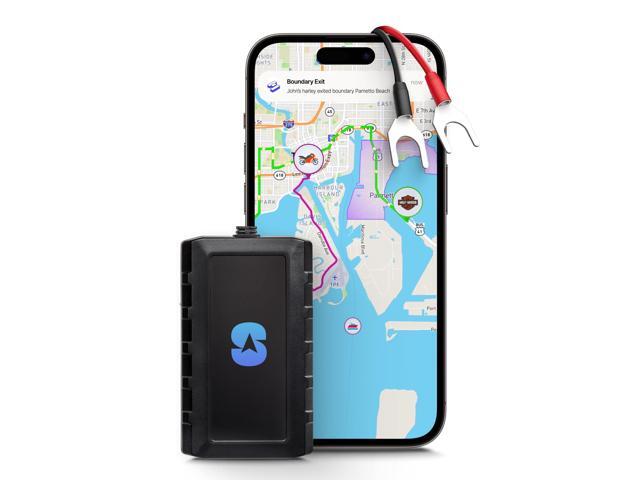 Spytec Moto GPS Motorcycle Tracker - Waterproof Real-Time Tracking w/ 5 Second Updates - Ideal Hard-Wired GPS Tracking for Vehicles Like Mopeds,...