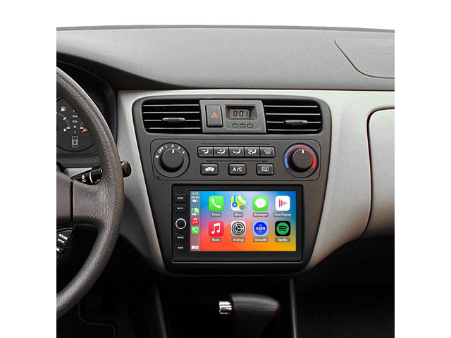 QLED Radio for Honda Accord 1996 1997 1998 1999 2000 2001 2002 Upgrade,Touch Screen Stereo Replacement,Wireless carplay Android auto,Free Camera