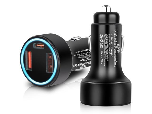 EMP Vehicle Protection, Equipped with Additional USB Sockets, Suitable for 12-Volt DC in Cars and Trucks, Providing Protection Against Solar Flares...