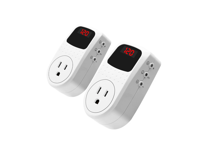 Surge Protector, Power Surge Protector Outlet, Voltage Regulator, Heavy Duty Whole House Wall Surge Protector for Home, Office, Travel, LED...