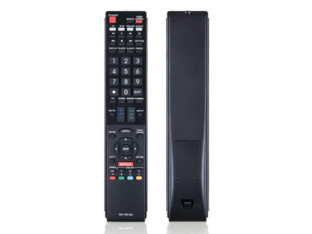 Replacement Remote Control Universal for Sharp GA935WJSA GB005WJSA GB004WJSA AQUOS Smart LED HDTV TV