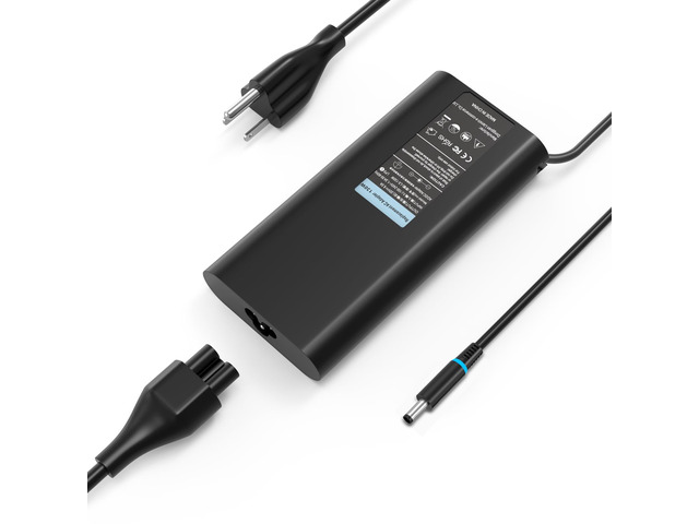130W 90W AC Adapter Compatible with Dell Inspiron 7506 7706 2n1 5759 5767 7791,Pro 14 16 PC14250 PC16250, Pro 14 Plus PC14450 15 PC15250 All-in-One...