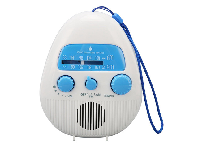Shower Radio Built in Speaker, Hanging Bathroom Radio with Rotating Knob for Easy Tuning and Volume Control. Bathroom Radio, Rotating Knob, Easy...