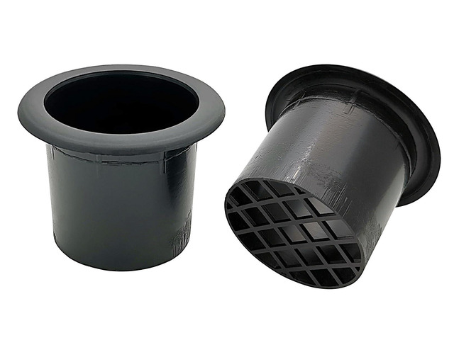 Subwoofer Speaker Cabinet Port Tubes, 2'x2', 2 Pack Compatible Model SAPR402G, 52.8Ã—52mm, Bottom Grid, for PA/DJ Speaker Cabinets Subwoofer Bass...