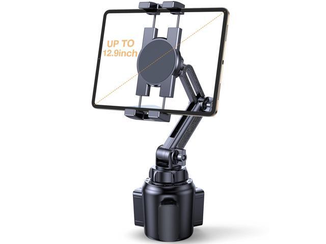 Cup Holder Tablet Holder for car, Adjustable Long Neck car Cup iPad Holder MountSuper Stable iPad Cup Holder car Mount for All 4.7'-12.9' Apple...