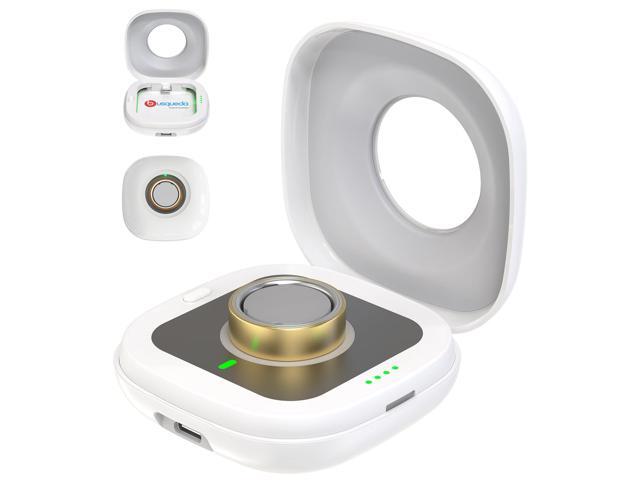 Wireless Charging Case for Oura Ring 4 Charger, Portable Travel Charging Station Fits All-Sized Ring Gen 4 Dock, 50-Day Runtime (Case Only)