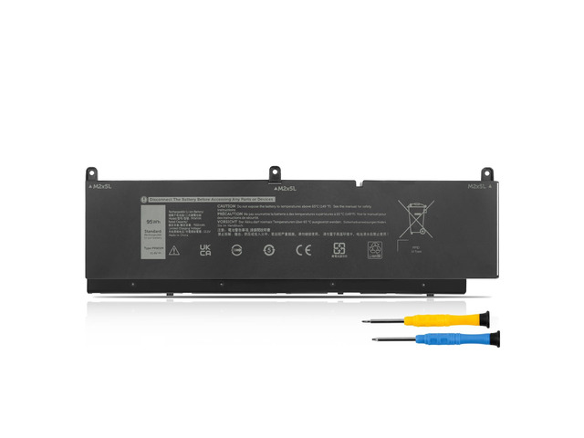 95Wh PKWVM Battery Replacement for Dell Precision 7550 7560 7750 7760 P44E P93F P44E001 P44E002 P93F001 P93F002 C903V 17C06 0CR72X 0447VR 068N03...