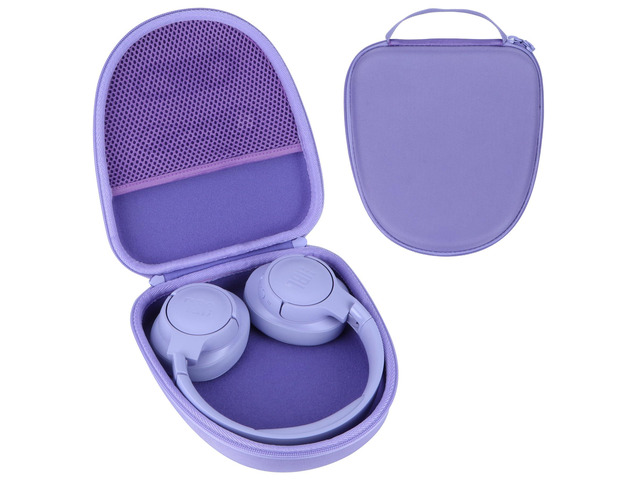 Case for JBL Tune 710BT 720BT 510BT 660NC 700BT 570BT Headphones Hard Shell Shockproof, Portable Headphone Storage, Mesh Bag Organizer,...