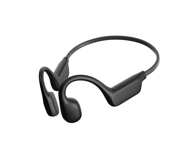 Wireless Bone Conduction Hearing Headphones Open Ear Listening Headsets with Sound Collector for Conversations15H Long working time for Daily Use