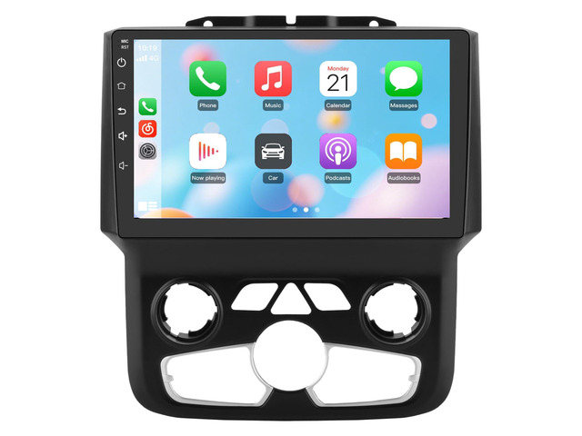 Car Radio for Dodge Ram 1500 2500 2013-2019 CarPlay/Android Auto 5G WiFi GPS DSP RDS,9' HD IPS Display Support Cargo Rearview BT 5.0 AM/FM Auto...