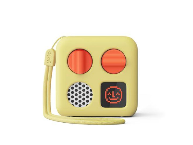Mini (2024 Ed.) Kids Audio Player + Yellow Adventure Jacket, Ages 3+ Kids screen-free audio player + sweet corn protective silicone case ...