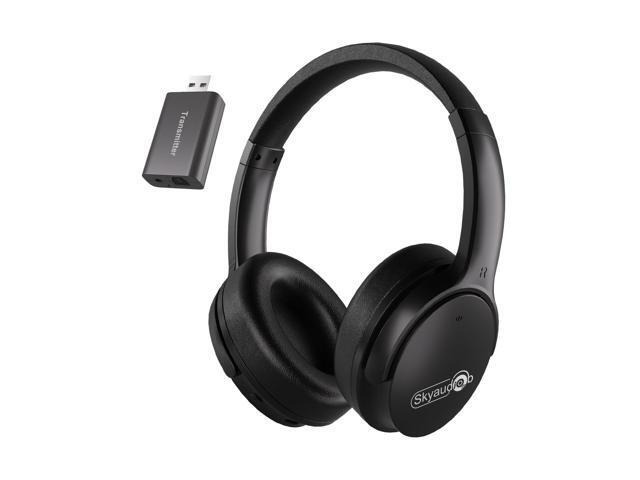 Wireless Headphones for TV with USB Transmitter TV Headphones Wireless for Seniors, Over Ear TV Headphones, Plug & Play, No Audio Delay, 20+ Hours