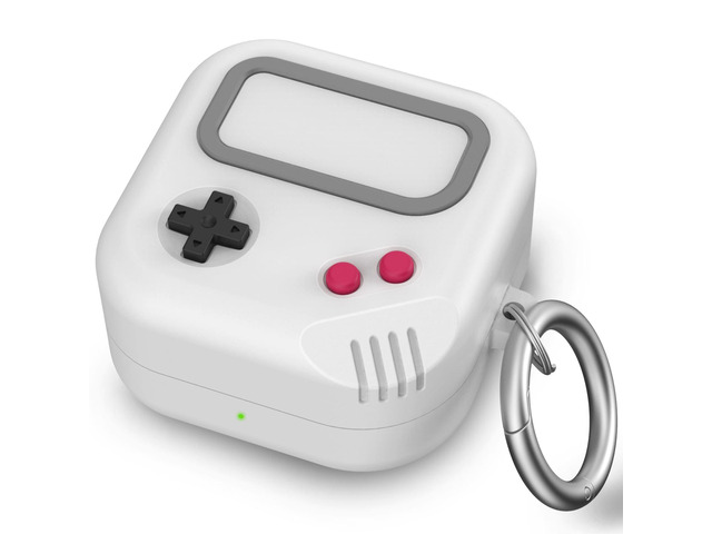 for Samsung Galaxy Buds 4 Pro Case & Galaxy Buds 4 case, Game Console Design, Silicone Case for Buds Pro 4, Cute Cover for Men/Women Gamer (Light...