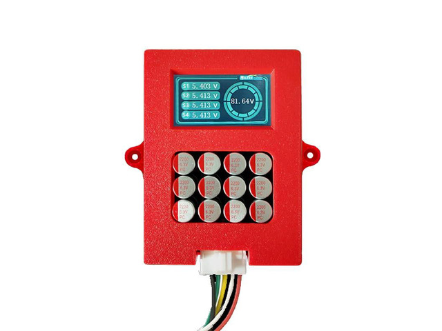4S 6S 8S Active Balancer with Voltage Display Lifepo4 Equalizer Lipo/LTO Battery Voltage Tester (4S Lifepo4 lipo)