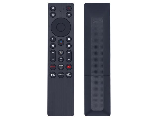 New RC923A FMB1 Voice Remote Replacement for TCL QLED Mini LED 4K UHD Google Smart TV G0401-000267, Compatible with QM5K QM6K QM7K Q77K Series