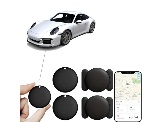 2 Pack GPS Tracker for Vehicles,Tracking Devices for Cars Hidden w/Magnetic Tracker Device for Vehicles,Car GPS Tracker,Car Tracker (Only iOS) ...