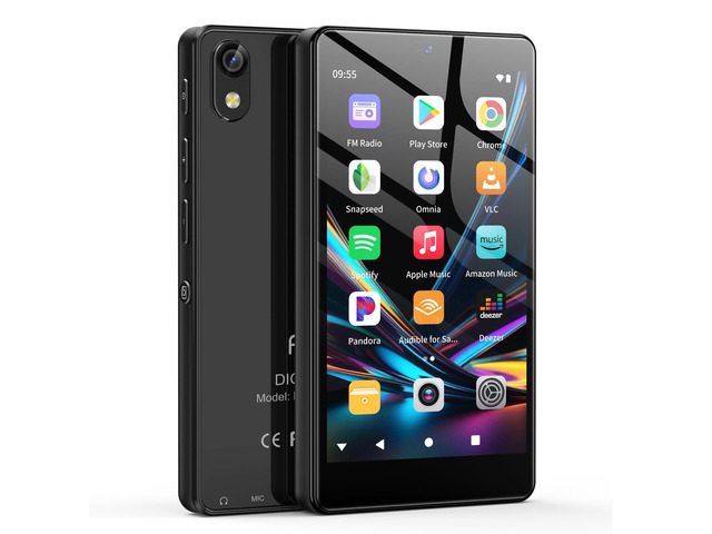 32GB MP3 Player with Bluetooth and Camera, Android 13 MP3 MP4 Players with 4' Touchscreen and Speaker, MP3 Music Player with Spotify, Parental...