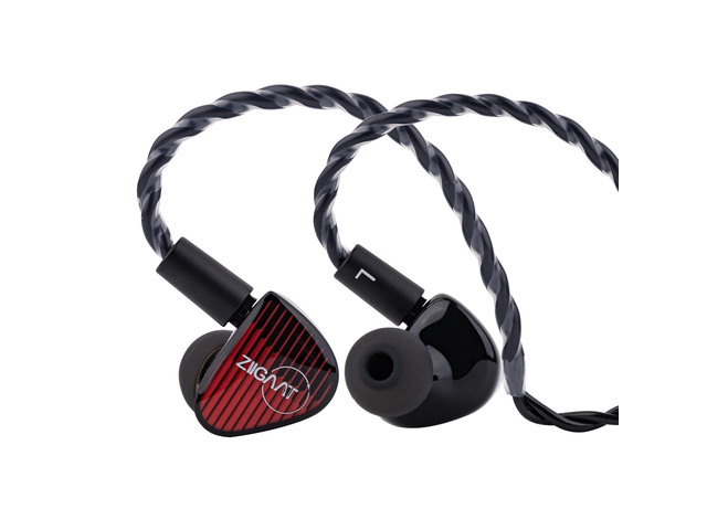 ZiiGaat x Vivir Digital: Rumba 10mm Graphene DD Driver IEM Earphones, HiFi Wired Earbuds with Powerful Sub Bass, Detachable 2-Pin Cable for...