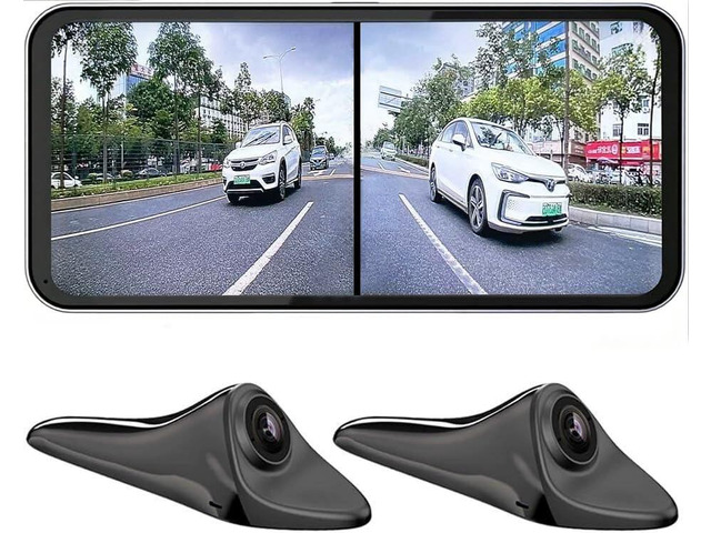 AI Blind Spot Camera paired with car Blind spot Display System, Blind spot Driving Recorder, Blind Spot Detection Warning Assistance, Blind spot...