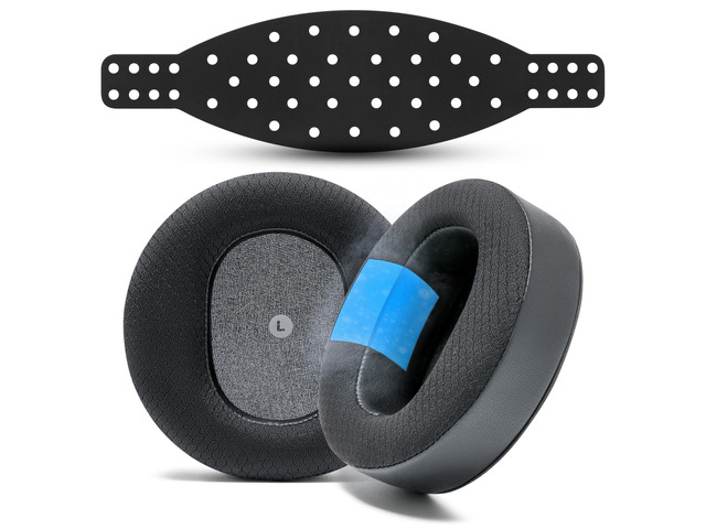 Mod Kit V2 for Maxwell Gen 1 Cooling Gel Earpads + Extra Wide Silicone Headband Compatible with Audeze Maxwell Xbox & PS5 Gen 1 by Wicked Cushions...