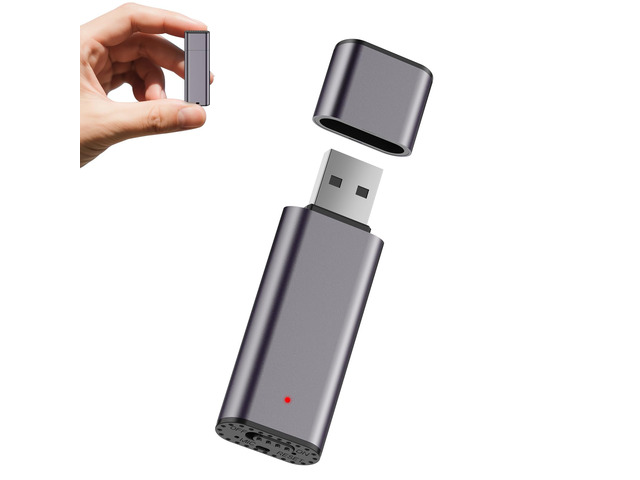 64GB Digital Voice Recorder Voice Activated Recorder USB Recording Device with Noise Reduction Rechargeable 750Hrs Small Pocket Audio Recording...