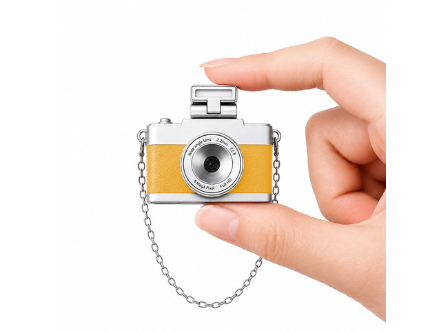 Mini Keychain Camera, 1080P Y2K Vintage Digital Camera for Kids & Tweens, Cute Tiny Pocket Video Recorder, 24 Filters, Birthday Gift for Girls &...