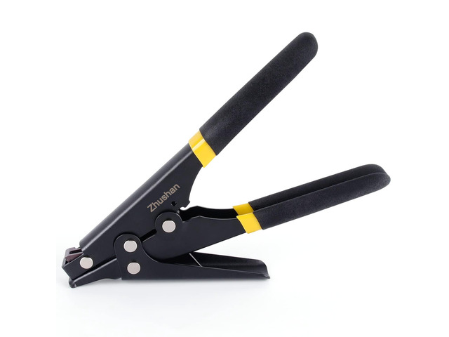 Cable Tie Gun - Fastening Tool with Adjustable Tension to Cut Nylon Tie