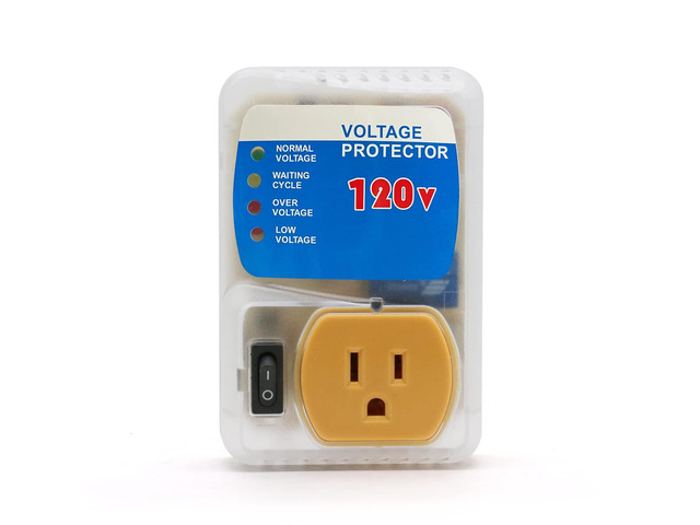 [ETL Listed] Electronic Surge Protector for Home Appliance, Voltage Protector Suit for Refrigerators and Freezers, Voltage Brownout Outlet 120V 15A...