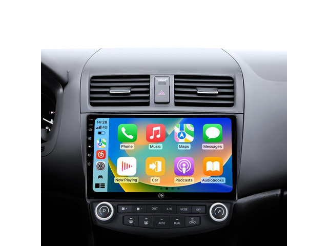 10.2'' Car Radio Stereo for Honda Accord 7th 2003 2004 2005 2006 2007 2+64G IPS HD Touch Screen/Wireless CarPlay/Android Auto/GPS FM/SWC...