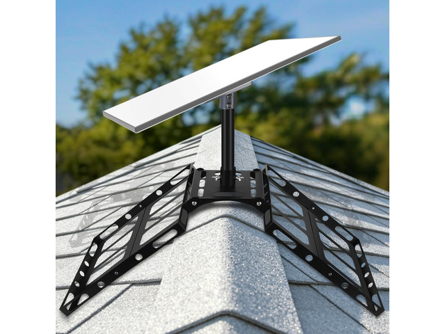 Gen 3 Roof Mount for Starlink, Adjustable Starlink Roof Mount, No Drilling Required Starlink Standard Kit, Include Pipe Adapter