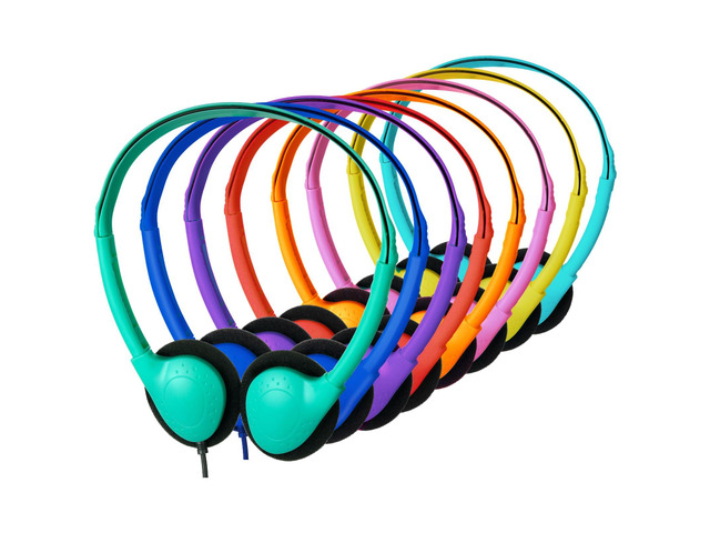 20 Pack Bulk Classroom Headphones for Students Kids School Wholesale Headphones Class Set with 3.5mm Jack for Chromebook Laptop PC Computer...