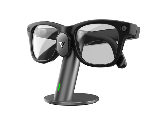 Charging Stand Compatible with Ray-Ban Meta Wayfarer/Headliner/Skyler Magnetic Aluminum Portable Dock, Compatible with (Gen 1 & 2), Carina C2, Not...