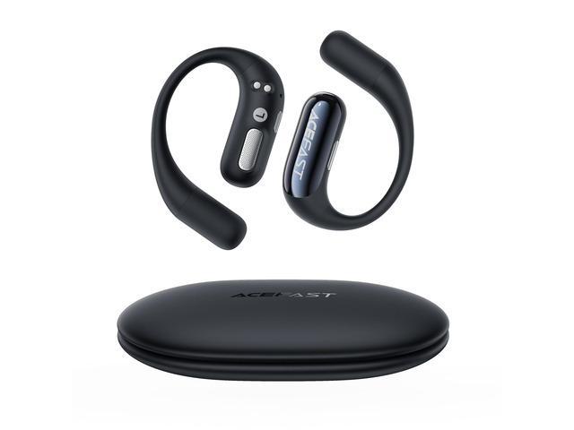 AceFit Air Open Ear Headphones, Wireless Earbuds with Rich Bass, Bluetooth 5.4 Sports Headphones with Charging Case, 32H Playtime Earbuds IP54...