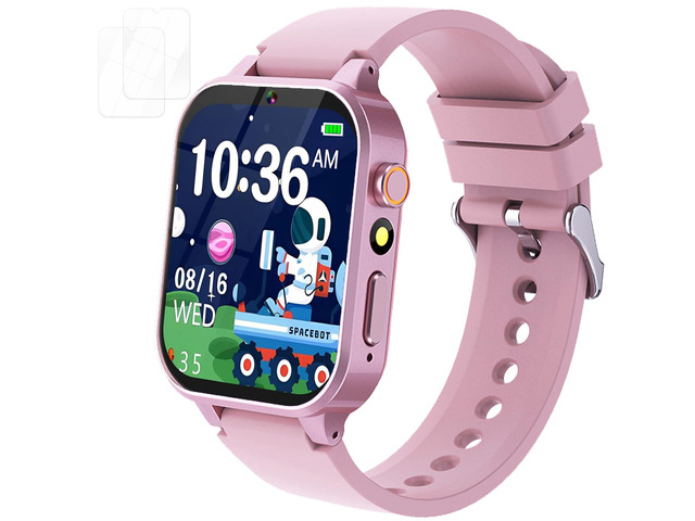 Kids Smart Watch Girls Gift for Girl Aged 6-12, HD TouchScreen Kids Watch with 39 Games Video Camera Music Pedometer Audiostory Learn Card...