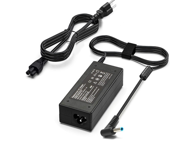 Always-On Safe, 45W Blue Tip Charger for HP Laptop Model 14 Zero-heat 45W blue tip charger. Prevents overcharging 24/7. Fits HP laptop model 14...