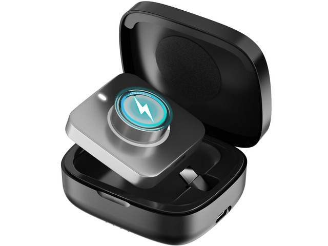 Wireless Charging Case for Oura Ring Gen 5, 4 & 3 Charger, 1000mAh Portable Travel Power Station Fits All-Sized Oura Ring 5, 4 & 3, 30-Day Runtime...