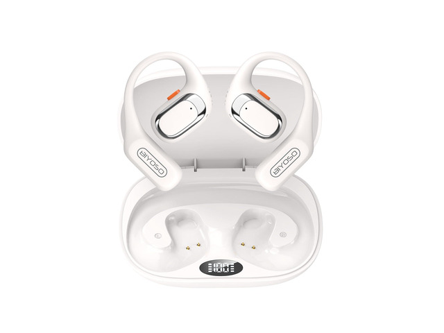 X52 Open Ear Headphones, Bluetooth 6.0 Wireless Earbuds with Earhooks, Anti-Accidental Touch, LED Display, 30H Playtime, Sport Headphones for...