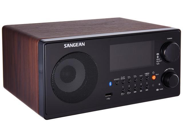 WR-22WL AM/FM-RDS/Bluetooth/USB Table-Top Digital Tuning Receiver (Walnut)