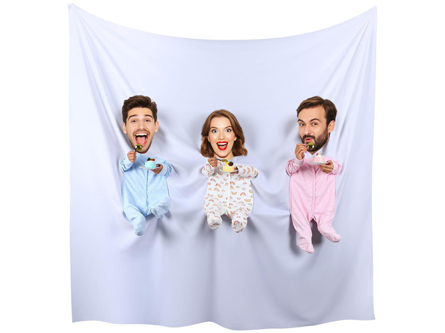 Baby Shower Game Feed Me Baby Funniest Game Ever for Gender Reveals Feed Blindfolded Shower Funny Activities Gender Reveals Party Supplies Boy or...
