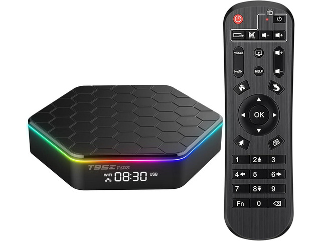 Android TV Box 12.0 4GB RAM 64GB ROM Allwinner H618 Smart Android Box Support HD 6K/H.265 100M Ethernet 2.4/5G Dual WiFi BT 5.0